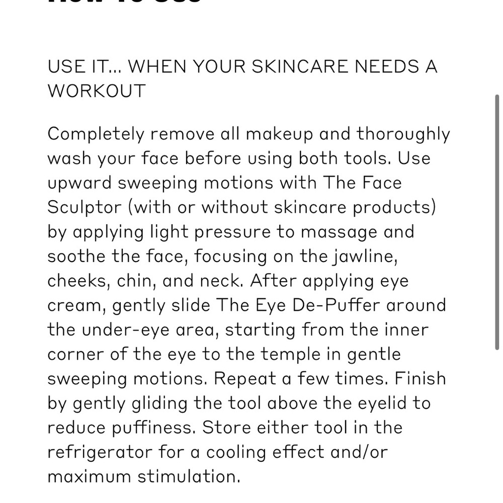 NWT: Volition Rose Gold Tools Face sculptor-depuffer Facial Fitness Kit(2 tools) - Picture 6 of 6